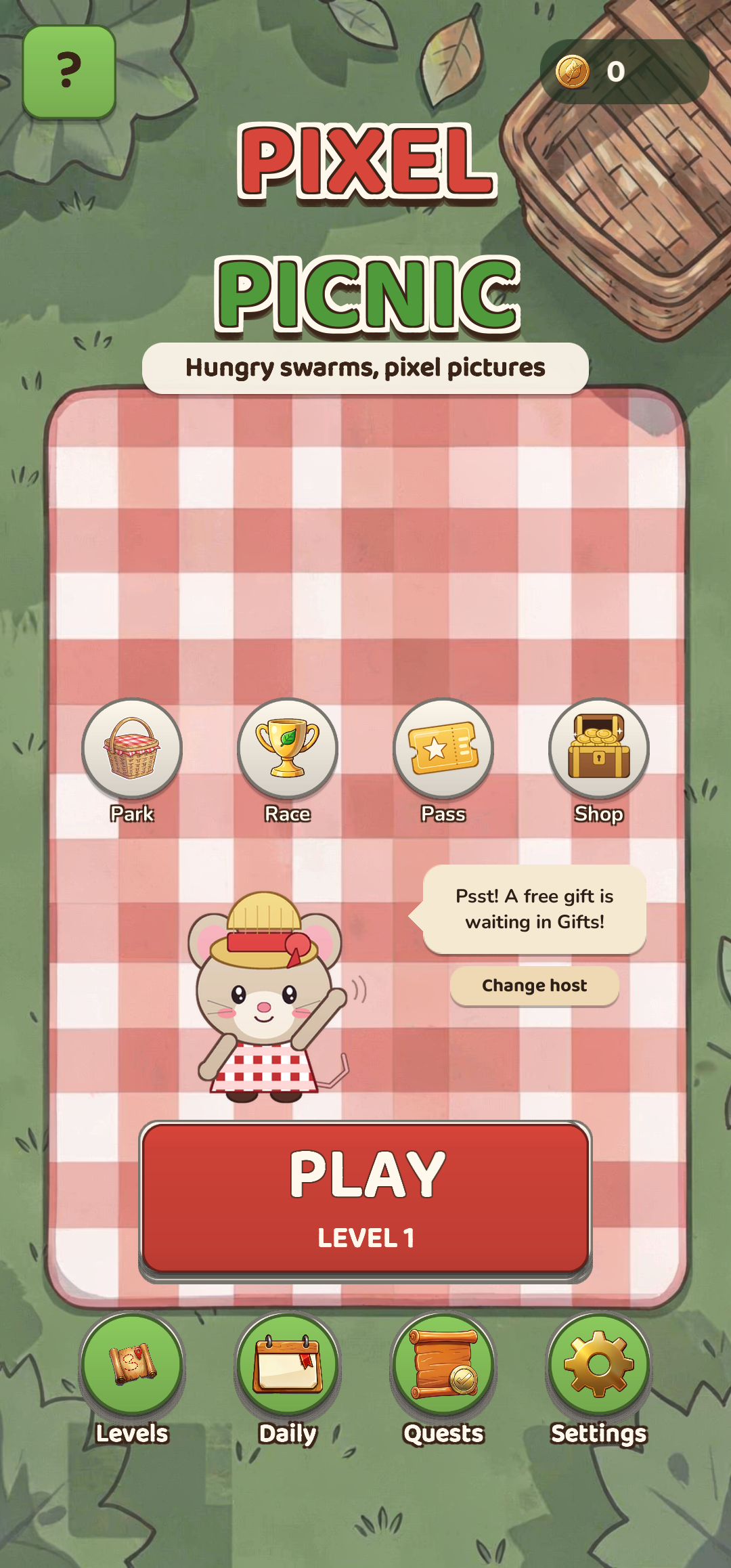 Pixel Picnic: screenshot